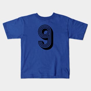 Mexican Team Sports # 9 - Black Kids T-Shirt